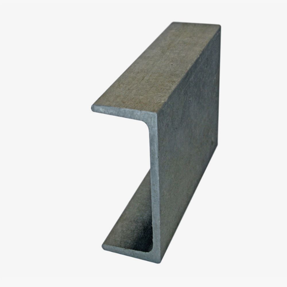 Forma de canal en U de acero dulce y estándar AISI, ASTM, GB, JIS