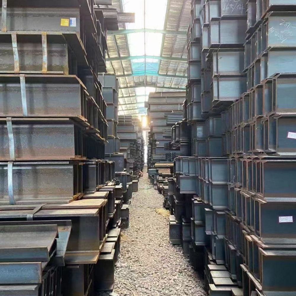 12 metros Hea Heb S355jr Q235 Q355 100X100mm H viga de acero al carbono viga H soldada con autógena viga H