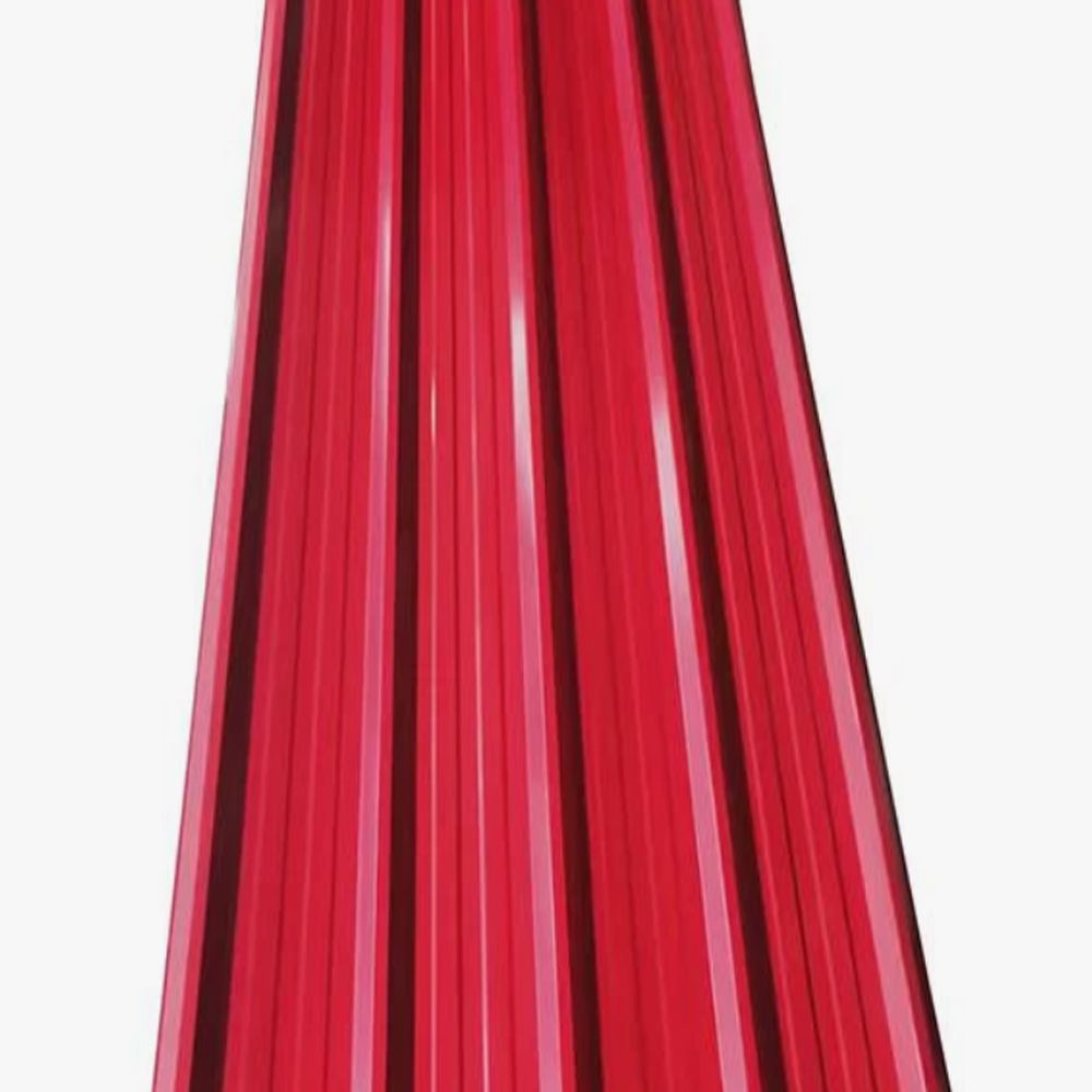 Panel de chapa para techos PPGL, panel de techo de acero corrugado, panel de techo corrugado de 16 pies